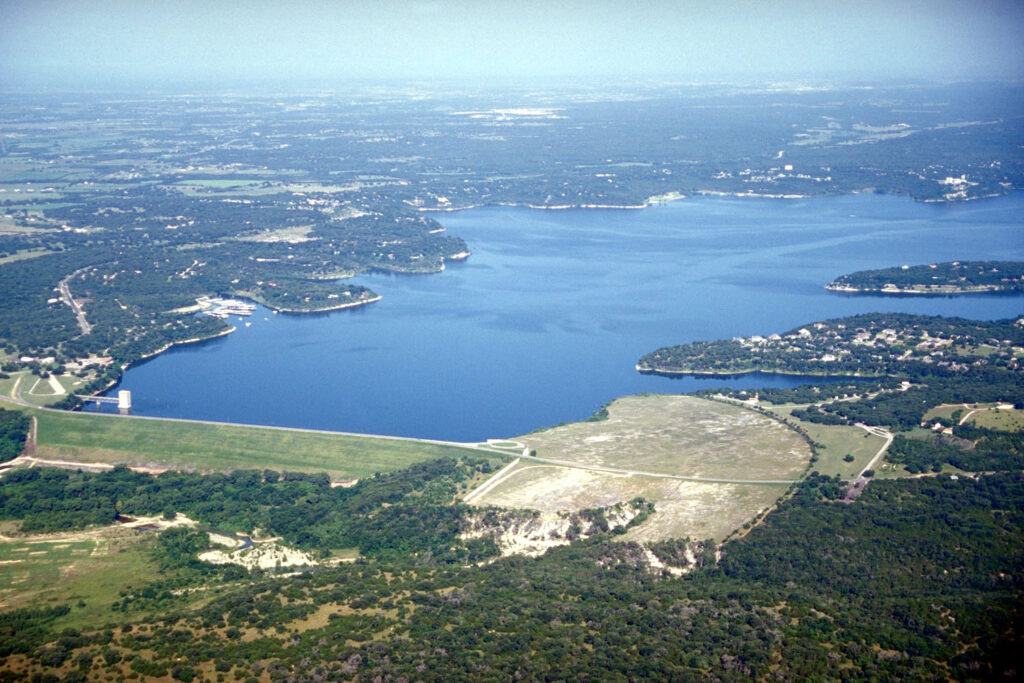 Belton Lake in Bell County TX